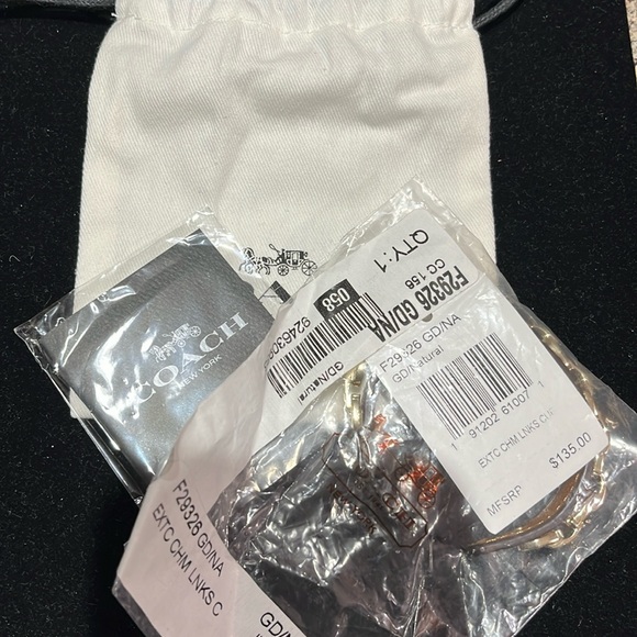 Coach Snakeskin Signature Cuff - Picture 2 of 6